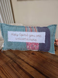 Hand Stitched and Crafted Pillow
